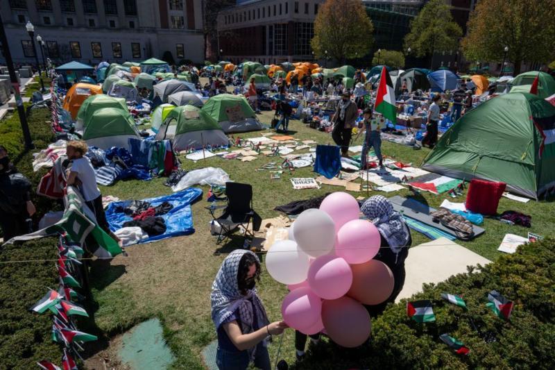  دانشگاه های آمریکا در تسخیر معترضان
