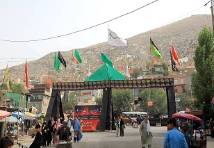 کابل در سومین روز پرشور محرم ۱۴۴۵ 