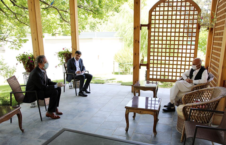 اشرف غنی با سفیر اتحادیه اروپا در کابل دیدار کرد