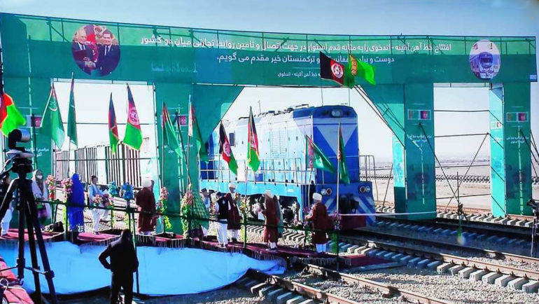 سه پروژه ی مشترک میان افغانستان و ترکمنستان افتتاح شد