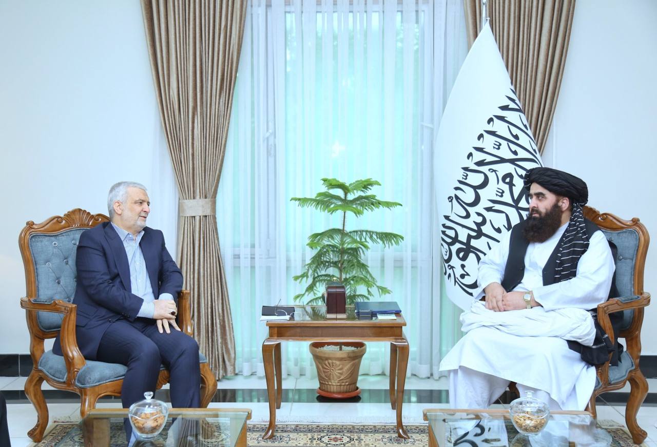 نماینده ویژه ایران در دیدار با وزیر خارجه طالبان: آب عامل مهم در گسترش روابط دو جانبه است  