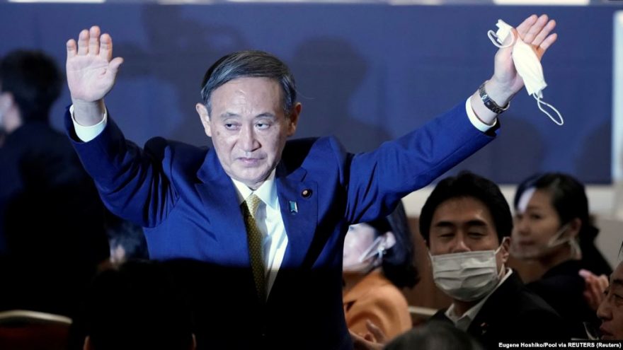 یوشیدا سوگا به حیث نخست وزیر جدید جاچان انتخاب شد