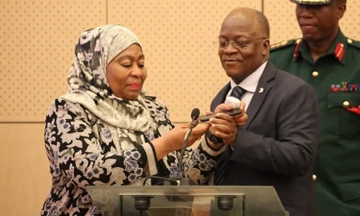 برای نخستین بار یک زن محجبه مسلمان در آفریقا رئیس جمهور شد