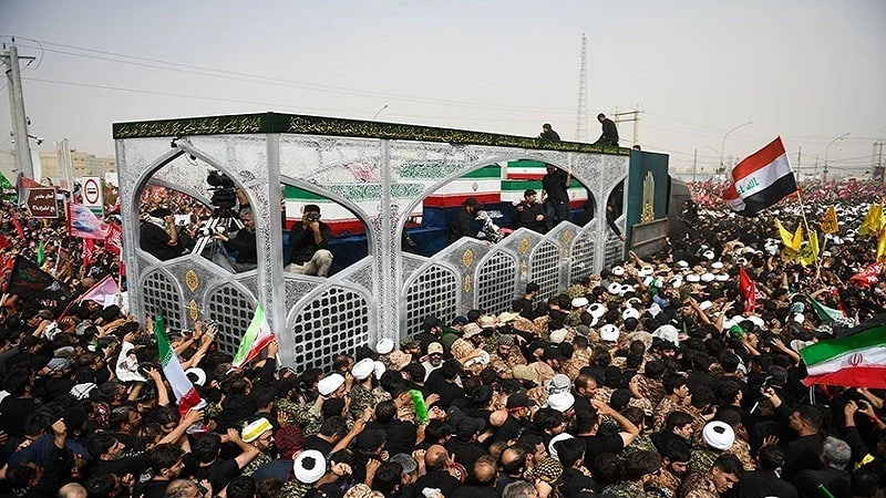 قم با رهبر شهید وداع کرد؛ پایانِ حماسه در پایتخت قیام