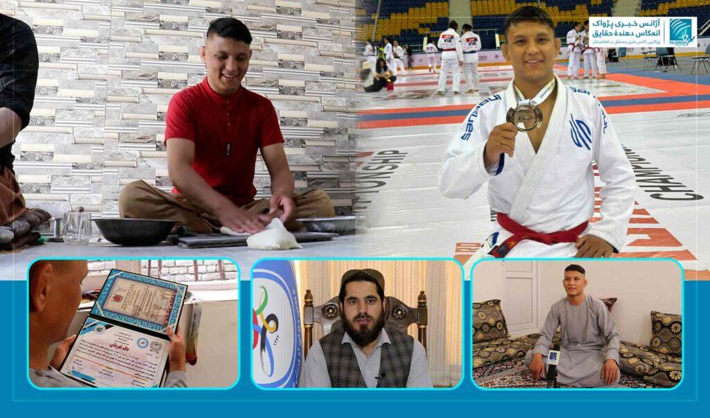 مصطفی وکیلی؛ از کار در نانوایی تا مدال آوری در جوجیتسو