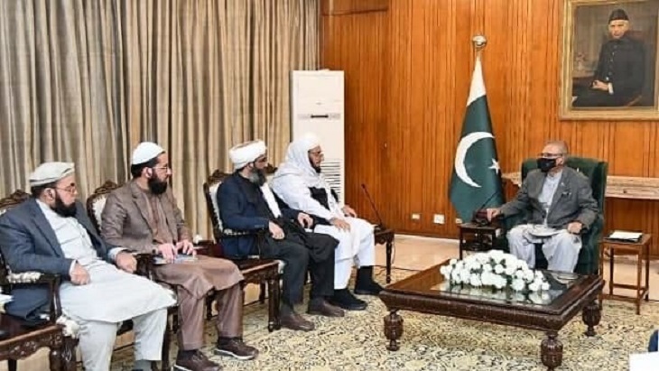 دیدار حقانی با رئیس جمهور پاکستان - خبرگزاری افغان ایرکا