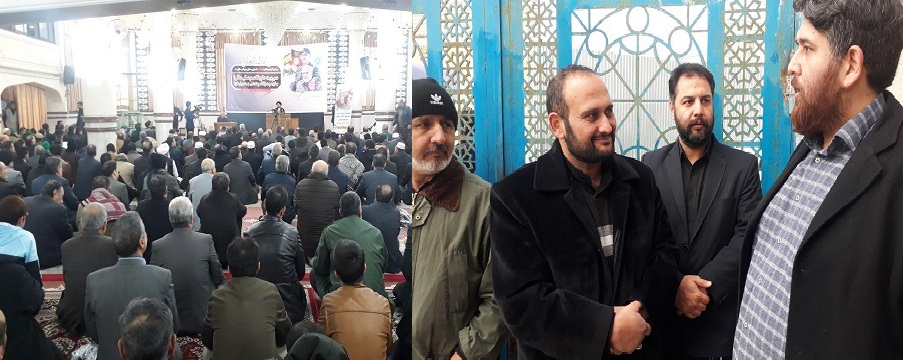 مراسم گرامیداشت از سردار شهید حاج قاسم سلیمانی و شهدای همرزمش در حسینیه هراتی ها در مشهد مقدس  - تصویر دوم خبر