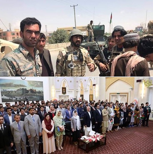 غزنی در خون شناور است و غنی با برخی از جوانان در ارگ به رقص و پایکوبی پرداخته است - تصویر دوم خبر