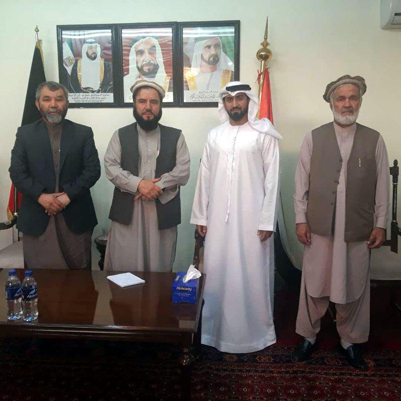 آقای محمد حسن جعفری عضو کمیته روابط بین الملل تیم دولت ساز با شارژ دافیر امارات متحده عربی دیدار و ملاقات نمود - تصویر دوم خبر