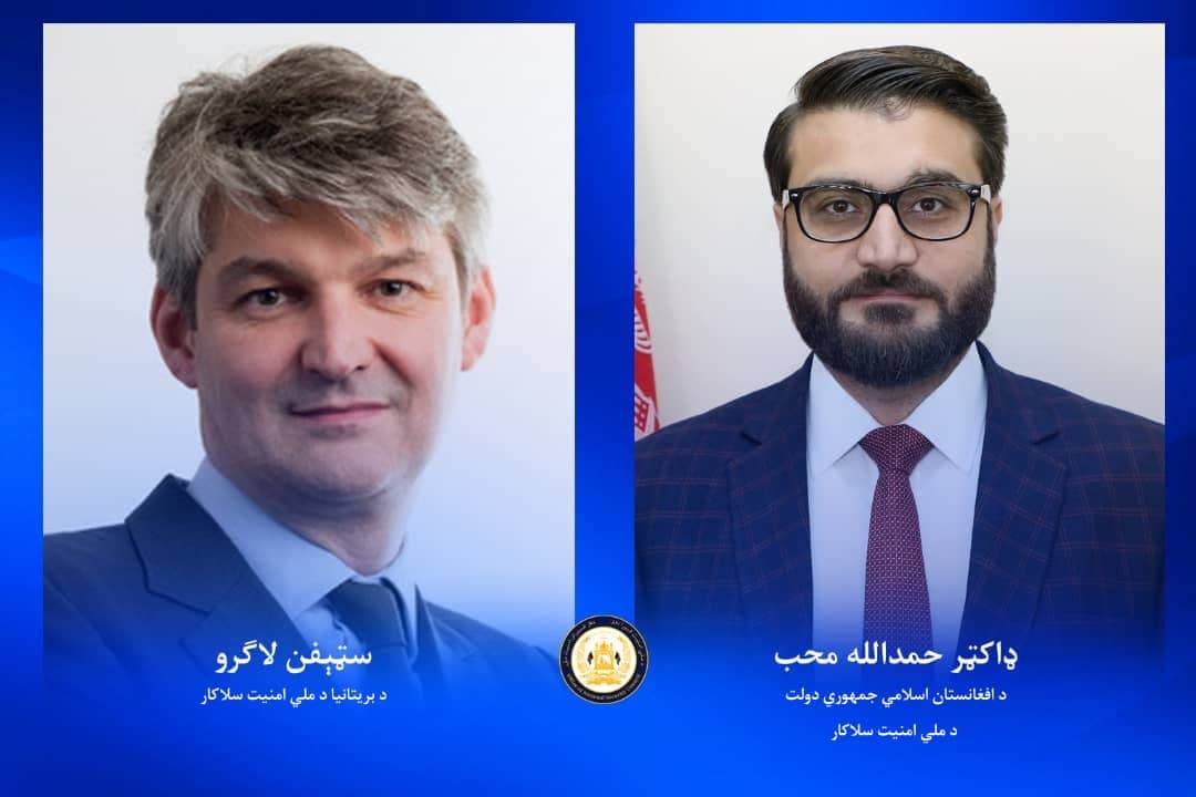 مشاور امنیت ملی بریتانیا در دیدار با محب: مشتاق دوام حمایت از افغانستان هستیم - خبرگزاری افغان ایرکا
