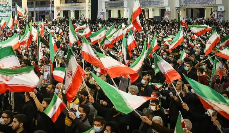 همایش بزرگ مردم ایران به مناسبت دومین سالگرد شهادت سردار سلیمانی در تهران  - خبرگزاری افغان ایرکا