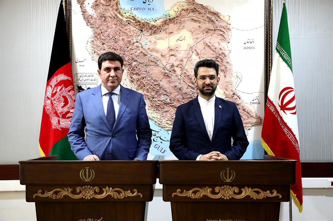 وزرای مخابرات افغانستان و ایران بر بهبود ارتباطات باکیفیت و ارزان قیمت میان دو کشور تأکید کردند - خبرگزاری افغان ایرکا