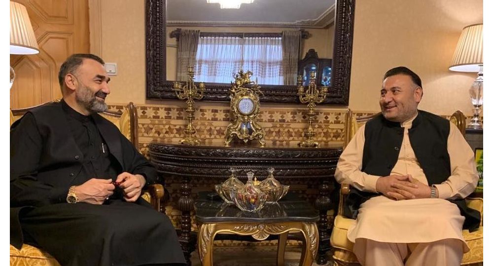 دیدار عطا محمد نور با معاون تکت انتخاباتی حکمتیار - خبرگزاری افغان ایرکا