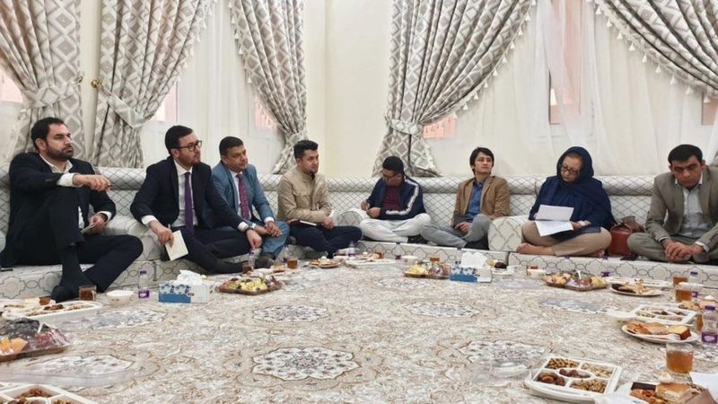 با هیات طالبان در دوحه روی زمین نشستیم و حرف زدیم - تصویر دوم خبر