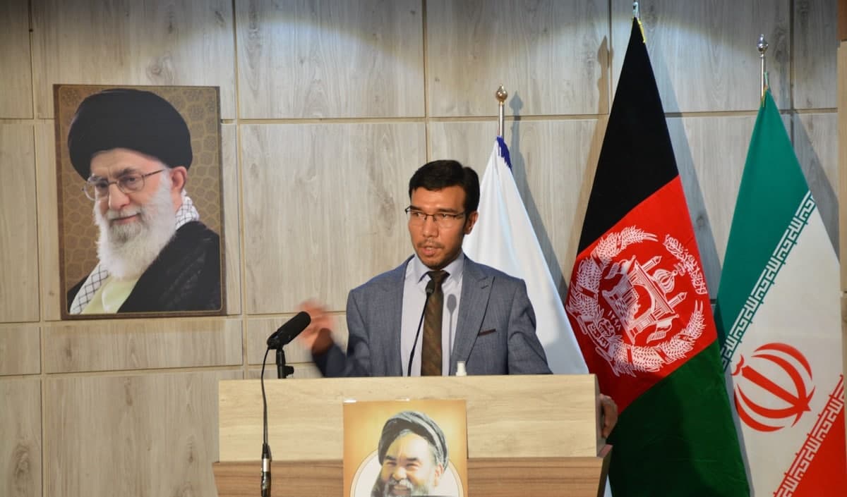 خواتی نماینده سفارت افغانستان در تهران: عدالت اجتماعی دال مرکزی گفتمان شهیدمزاری است - خبرگزاری افغان ایرکا