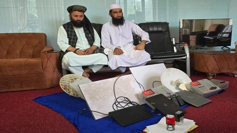 دو دستگاه اینترنتی استارلینک در خوست کشف و ضبط شد
