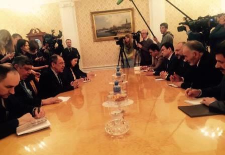 حنیف اتمر و وزیر خارجه روسیه در مسکو دیدار کردند - خبرگزاری افغان ایرکا