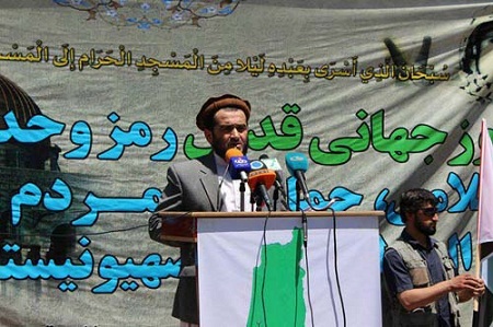 ﮔﺴﺘﺎﺧﻲ اﺧﻴﺮ ﺗﺮاﻣﭗ حرکتی گستاخانه و ماجراجویانه برعلیه امت اسلامی و بی حرمتی به مقدسات اسلامی است