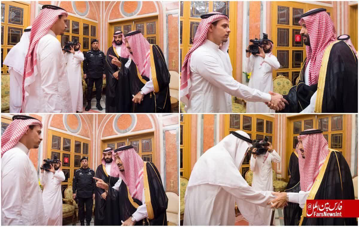 دیدار نمایشی ملک سلمان با خانواده خاشقچی - خبرگزاری افغان ایرکا