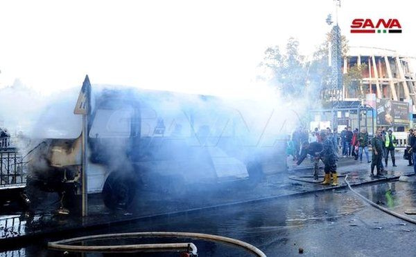 انفجار تروریستی در دمشق 14 نفر را به کام مرگ فرستاد - تصویر دوم خبر