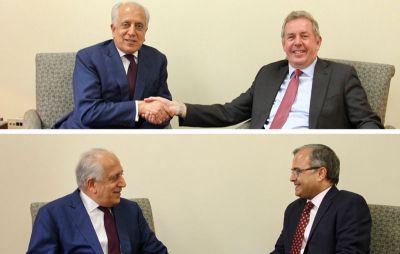 خلیلزاد با سفیران پاکستان و بریتانیا در واشنگتن دیدار کرد - خبرگزاری افغان ایرکا