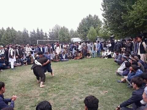 مسابقه کشتی برای رفتن به لوی جرگه (عکس) - تصویر دوم خبر