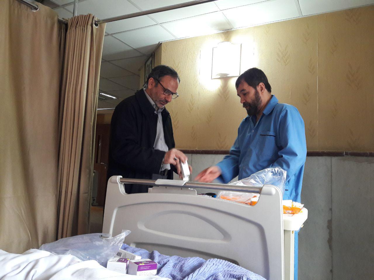 دبیر کل حزب رفاه ملی افغانستان از شفاخانه مرخص شد - تصویر سوم خبر
