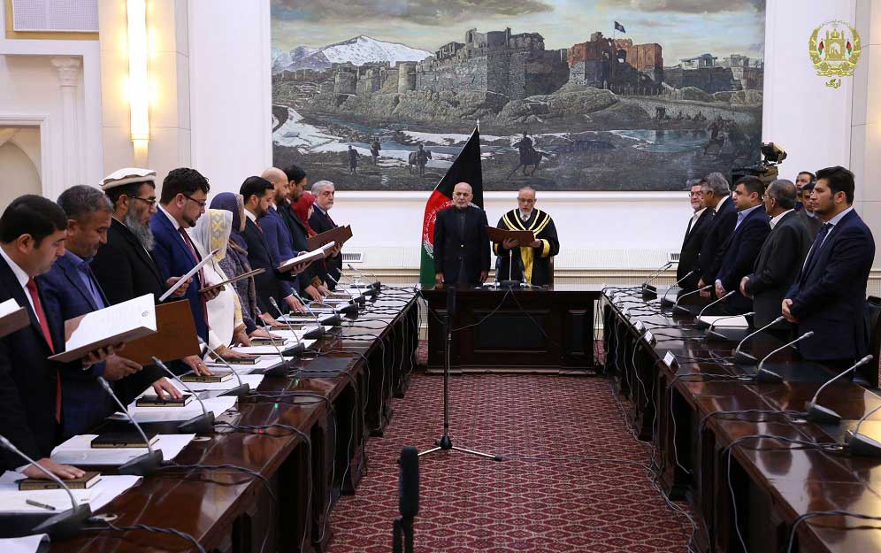 کمیشنران جدید کمیسیون های انتخاباتی مراسم تحلیف را بجا آوردند - خبرگزاری افغان ایرکا