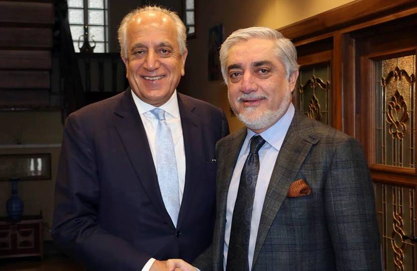  زلمی خلیلزاد با عبدالله عبدالله ملاقات کرد - خبرگزاری افغان ایرکا
