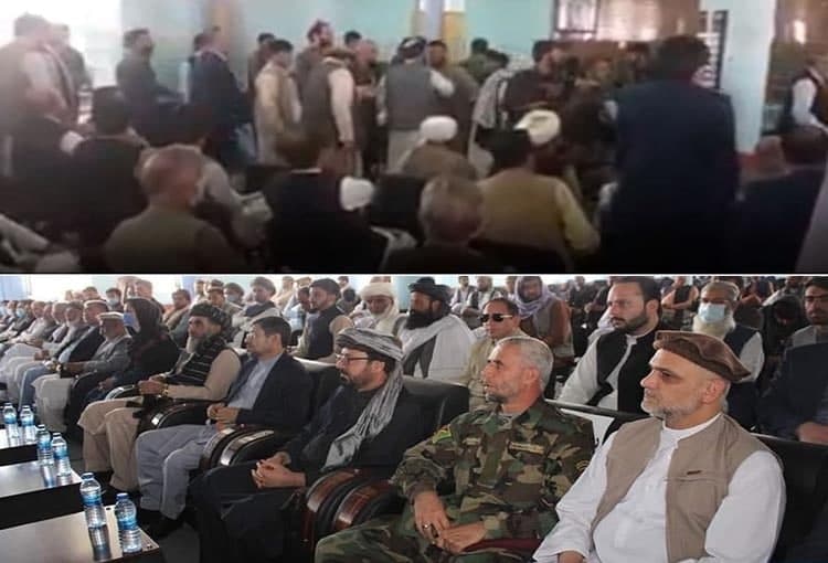  جنجال در محفل معرفی والی جدید میدان وردک  - خبرگزاری افغان ایرکا