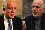 دیدار رئیس جمهور غنی با زلمی خلیلزاد نماینده ویژه وزارت امور خارجه آمریکا - خبرگزاری افغان ایرکا