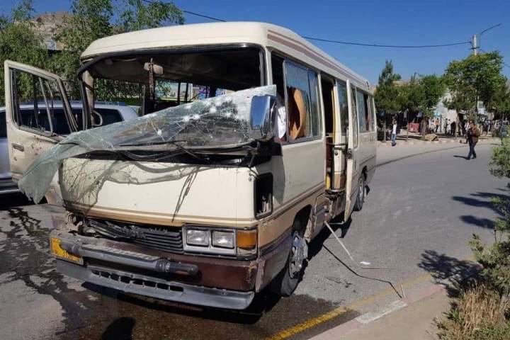 انفجار موتر حامل کارمندان وزارت حج و اوقاف در کابل - خبرگزاری افغان ایرکا