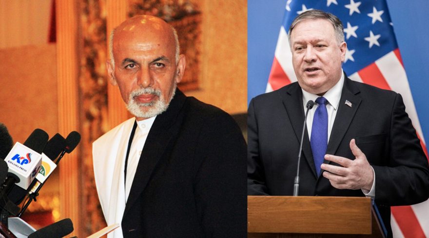 پمپئو به غنی: اکنون زمان تسریع تلاش ها برای ختم جنگ است - خبرگزاری افغان ایرکا