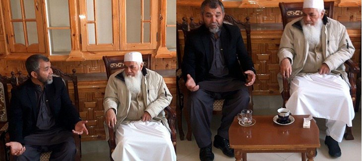 دبیر کل حزب رفاه ملی افغانستان با امیرمحمد اسماعیل خان دیدار نمود