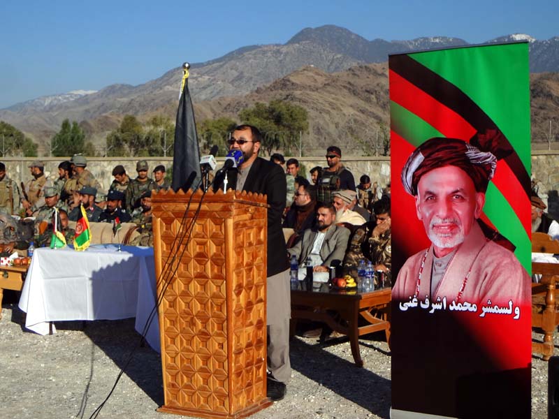 دبیرکل حزب رفاه ملی افغانستان با حضور در جمع سربازان اردوی ملی از آنها تقدیر نمود  - خبرگزاری افغان ایرکا