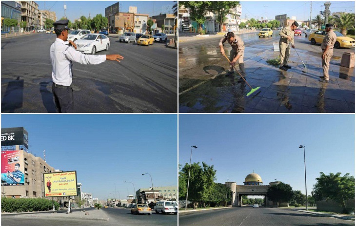عراق روی خط آرامش تدریجی؛ منع تردد در بغداد پایان یافت - خبرگزاری افغان ایرکا