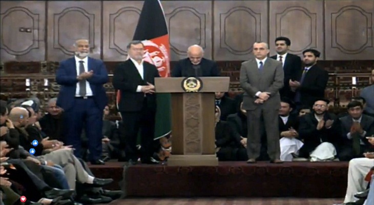 سخنرانی تلویزیونی محمد اشرف غنی در پیوند به اعلام نتایج ابتدایی انتخابات ریاست جمهوری - خبرگزاری افغان ایرکا