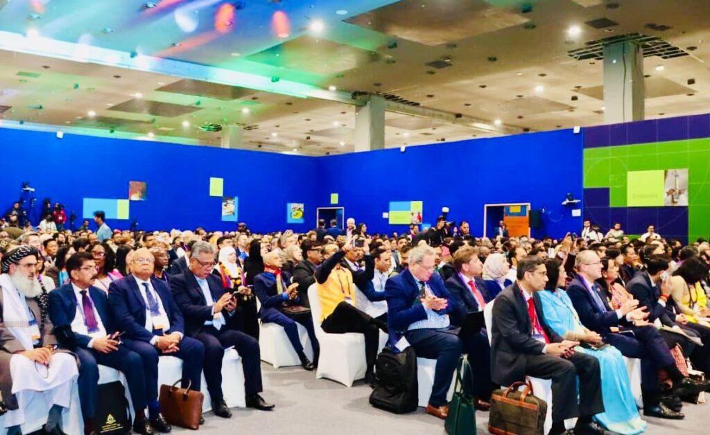 وزیر صحت عامۀ طالبان در دومین نشست سازمان صحی جهان پیرامون طب سنتی در هند شرکت کرد وزیر صحت عامۀ طالبان در دومین نشست سازمان صحی جهان پیرامون طب سنتی در هند شرکت کرد