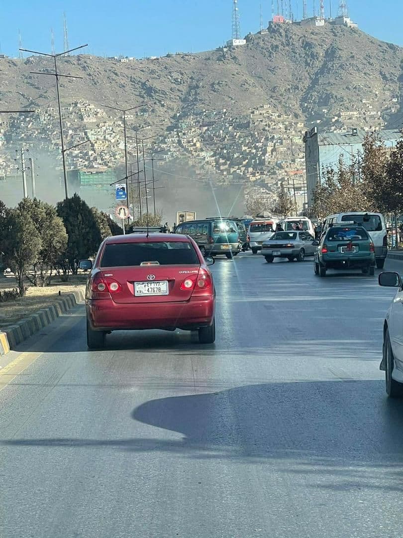 انفجار در جاده ی دارالامان غرب کابل - تصویر دوم خبر