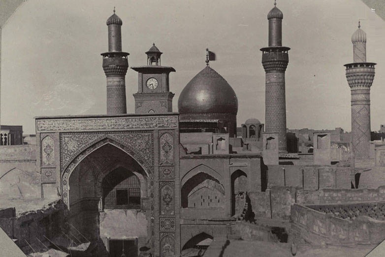 قدیمی ترین تصویر از حرم سید الشهداء در کربلا - تصویر دوم خبر