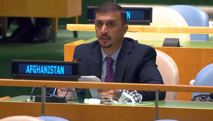 نماینده ی افغانستان در سازمان ملل از نقض حریم افغانستان توسط پاکستان در شورای امنیت این سازمان شکایت کرد