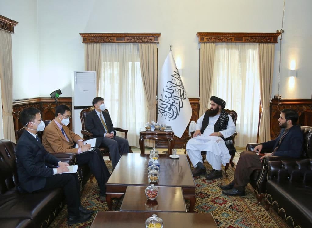  دیدار متقی وزیر امور خارجه طالبان با سفیر چین - خبرگزاری افغان ایرکا