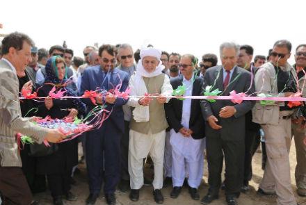  رییس جمهور غنی کار ساخت مرحلۀ سوم بند کمال خان را افتتاح کرد  - خبرگزاری افغان ایرکا