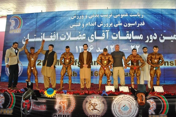آقای عضلات افغانستان قهرمان زیبایی اندام جنوب آسیا شد - خبرگزاری افغان ایرکا