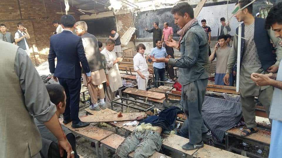 وقوع یک حمله انتحاری در یک مرکز آموزشی دشت برچی در غرب کابل - تصویر دوم خبر