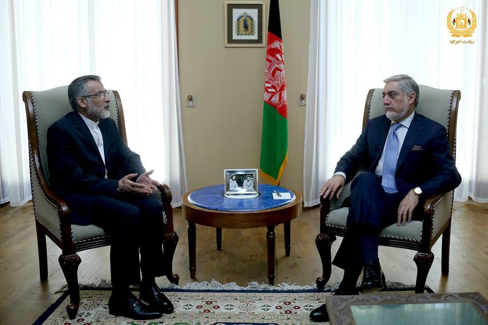 گسترش روابط ایران و افغانستان محور گفتگوی سفیر ایران و رئیس اجرائیه - خبرگزاری افغان ایرکا