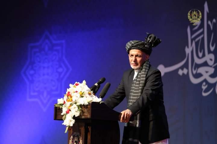  غنی: گروه طالبان به توافق نامه با امریکا، بیشتر از شریعت ارزش داده است  - خبرگزاری افغان ایرکا