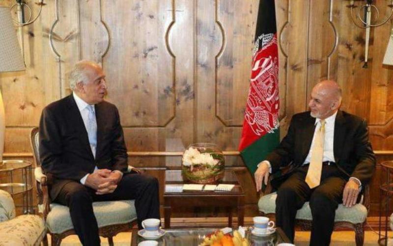 خلیل‌زاد با رییس‌جمهور اشرف غنی دیدار کرد - خبرگزاری افغان ایرکا