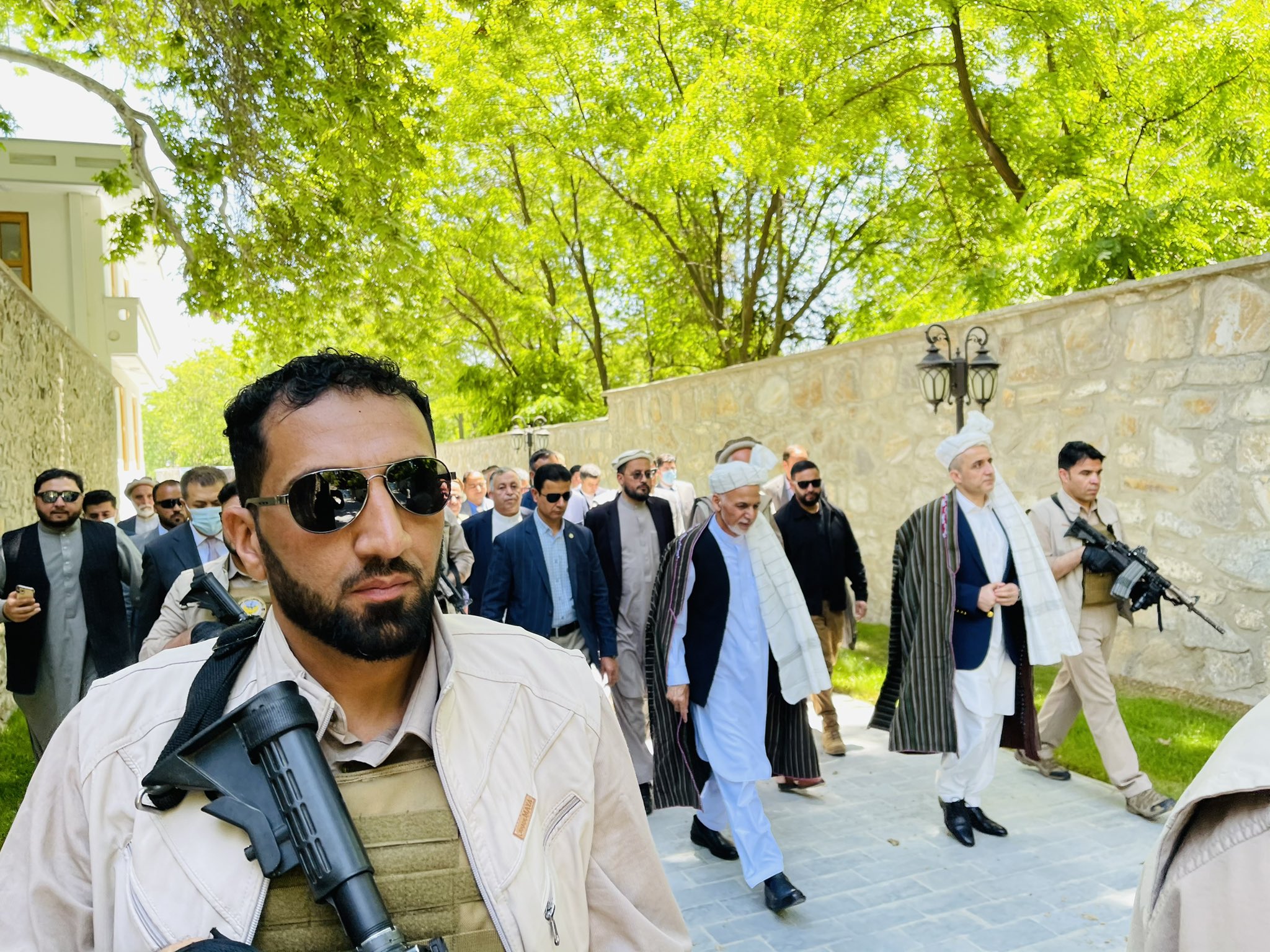 رئیس جمهور غنی قصر تخت استالف کابل را افتتاح کرد - تصویر سوم خبر