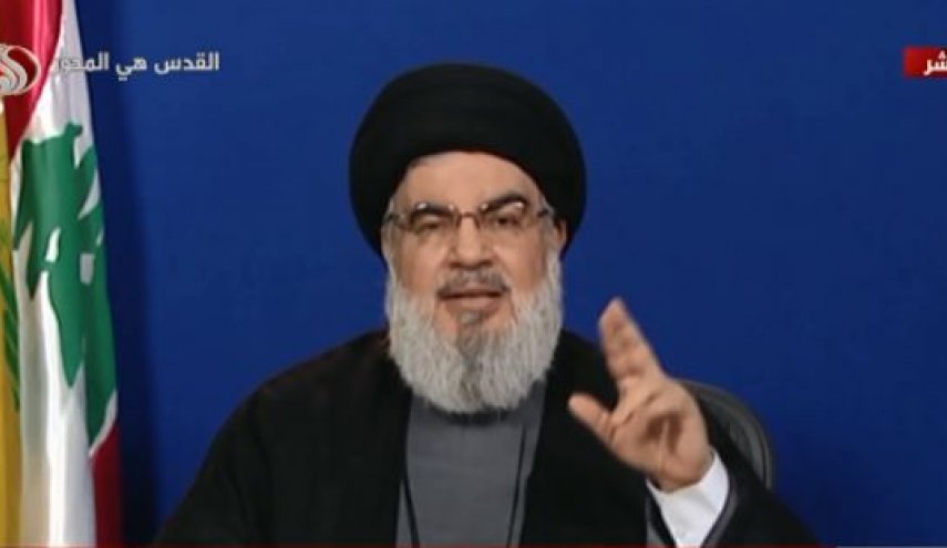  سید حسن نصرالله: ملت فلسطین شکست ناپذیر است/آمریکا همیشه حامی متجاوز است 